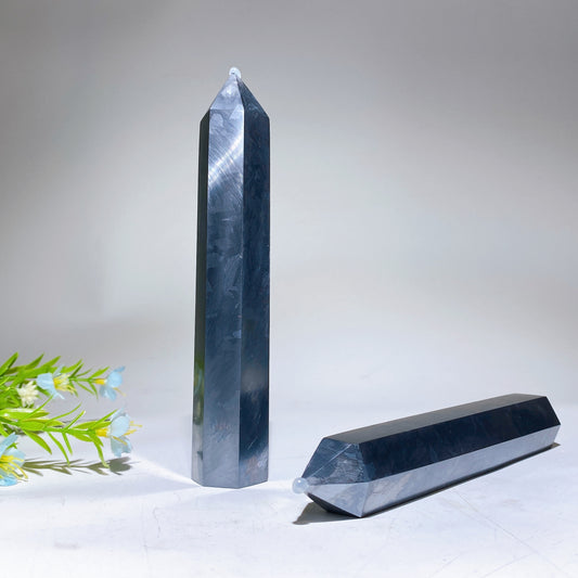 15cm Terahertz Tower Crystal Healing Bulk Wholesale