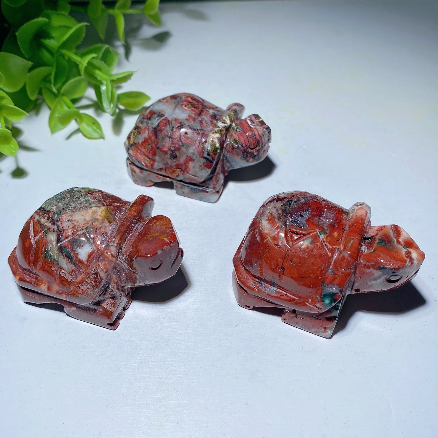 1.9" Jade Turtle Carvings Bulk Wholesale
