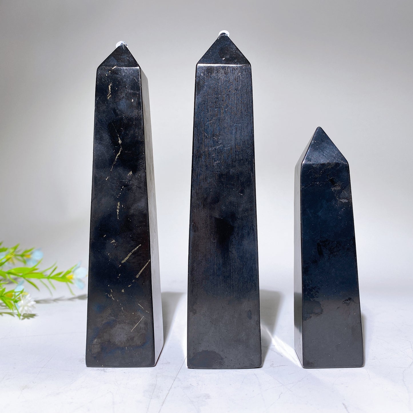 10cm 15cm Schungite Tower Crystal Healing Bulk Wholesale