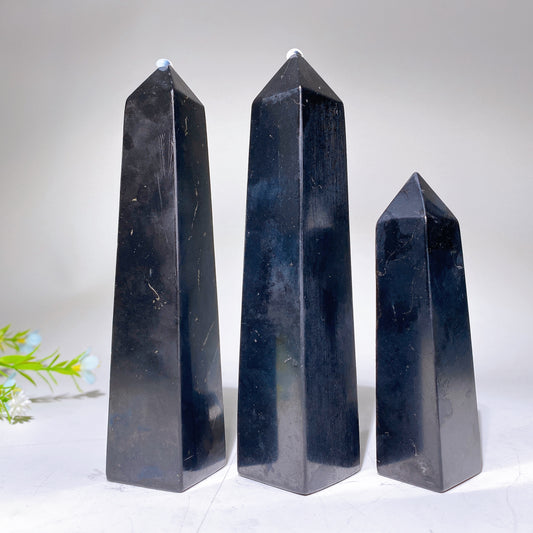 10cm 15cm Schungite Tower Crystal Healing Bulk Wholesale