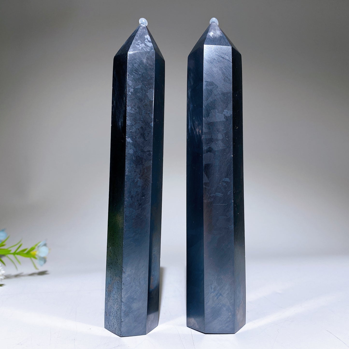 15cm Terahertz Tower Crystal Healing Bulk Wholesale