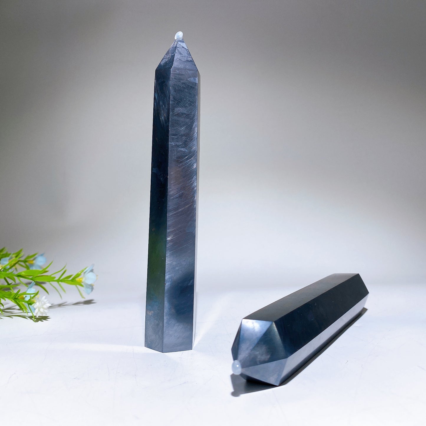 15cm Terahertz Tower Crystal Healing Bulk Wholesale