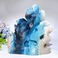 16cm Large Unique Trolleite Coral Fish Carving Crystal Healing Bulk Wholesale