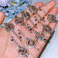 Cooper Silver Plated Crystal Pendant Crystal Healing Bulk Wholesale