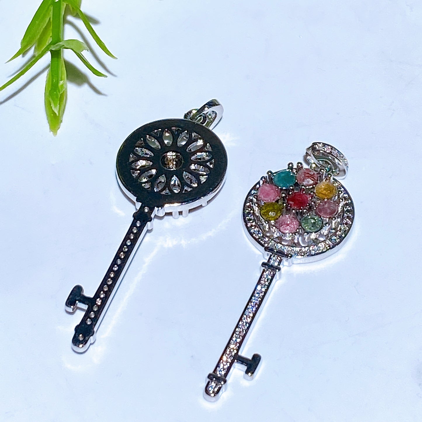 Cooper Silver Plated Crystal Pendant Crystal Healing Bulk Wholesale