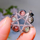 Cooper Silver Plated Crystal Pendant Crystal Healing Bulk Wholesale