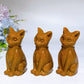 2.3" China Jade Cat Carving Crystal Healing Bulk Wholesale