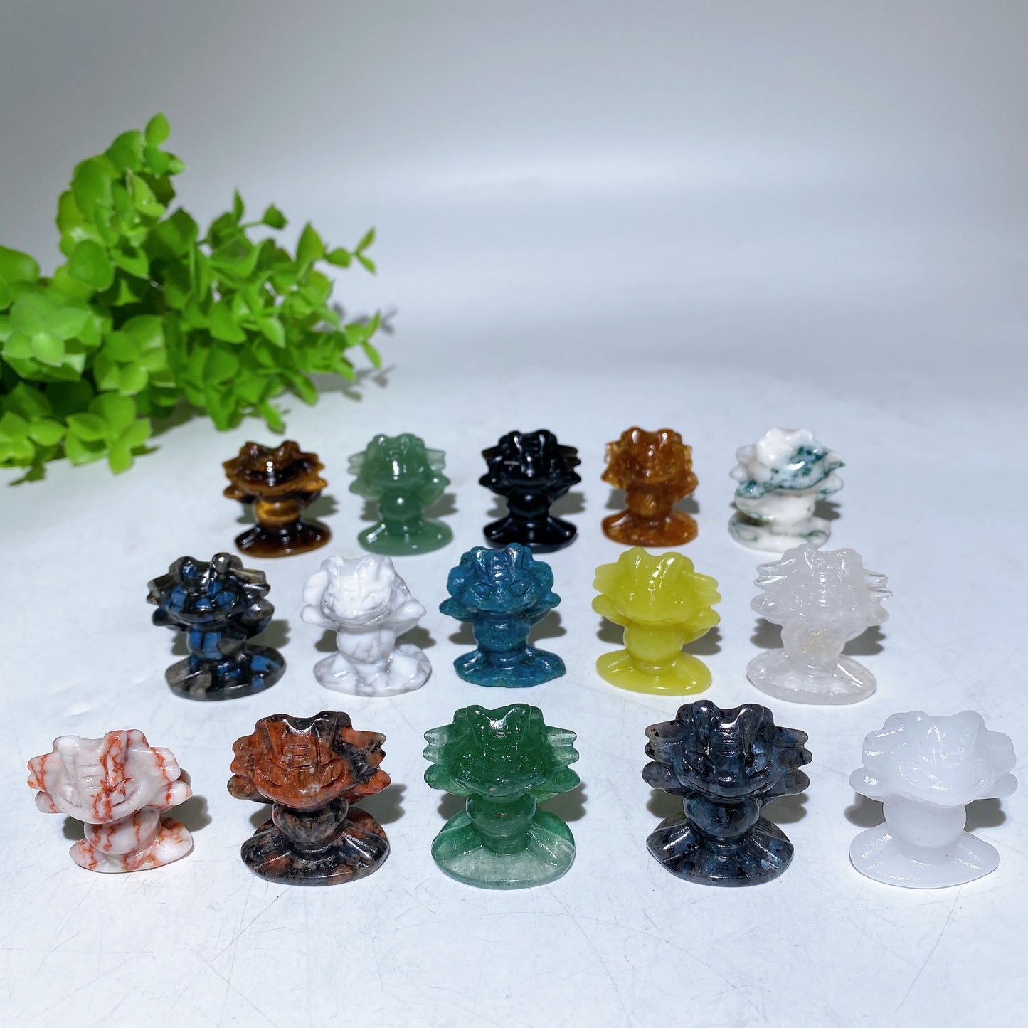 1.2" Crystal Mini Pokemon Carving Crystal Healing Bulk Wholesale