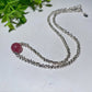 Silver Crystal Chips Necklace Crystal Healing Bulk Wholesale