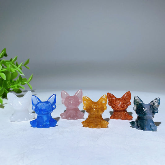 1.2" Mini Crystal Pokemon Carving Crystal Healing Bulk Wholesale