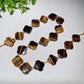Mixed Crystal Four Leaf Clover Carvings Strands Crystal Healing Bulk Wholesale
