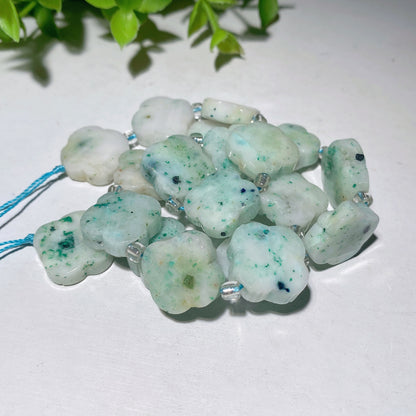 Mixed Crystal Four Leaf Clover Carvings Strands Crystal Healing Bulk Wholesale
