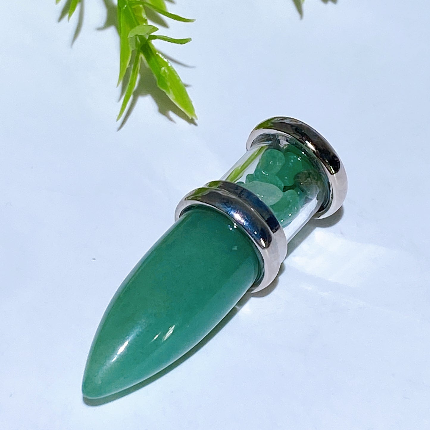 2.0" Crystal Bullet Shape Pendant Crystal Healing Bulk Wholesale