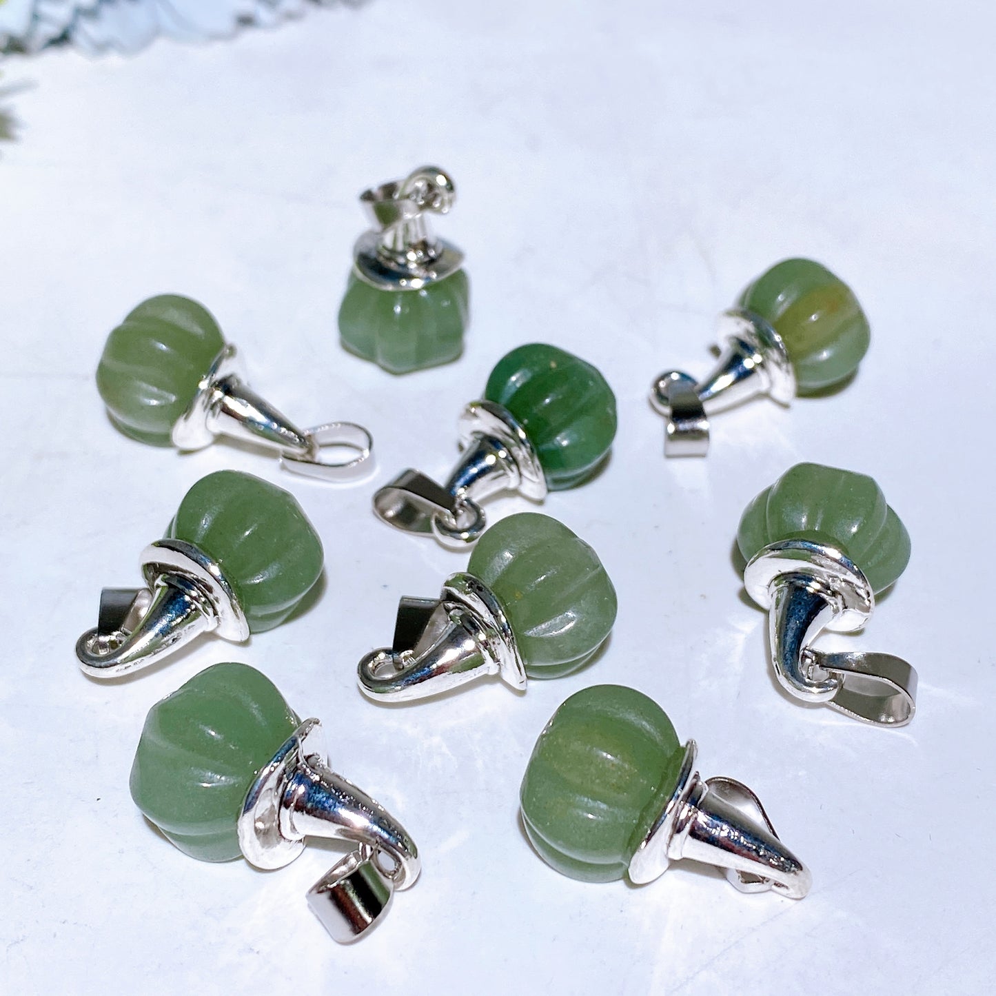 Crystal Pumpkin Pendant Crystal Healing Bulk Wholesale