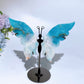 Sky Blue Butterfly Wings with Stand Crystal Healing Bulk Wholesale