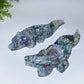 22cm Unique Moss Agate Crocodile Carving Crystal Healing Bulk Wholesale