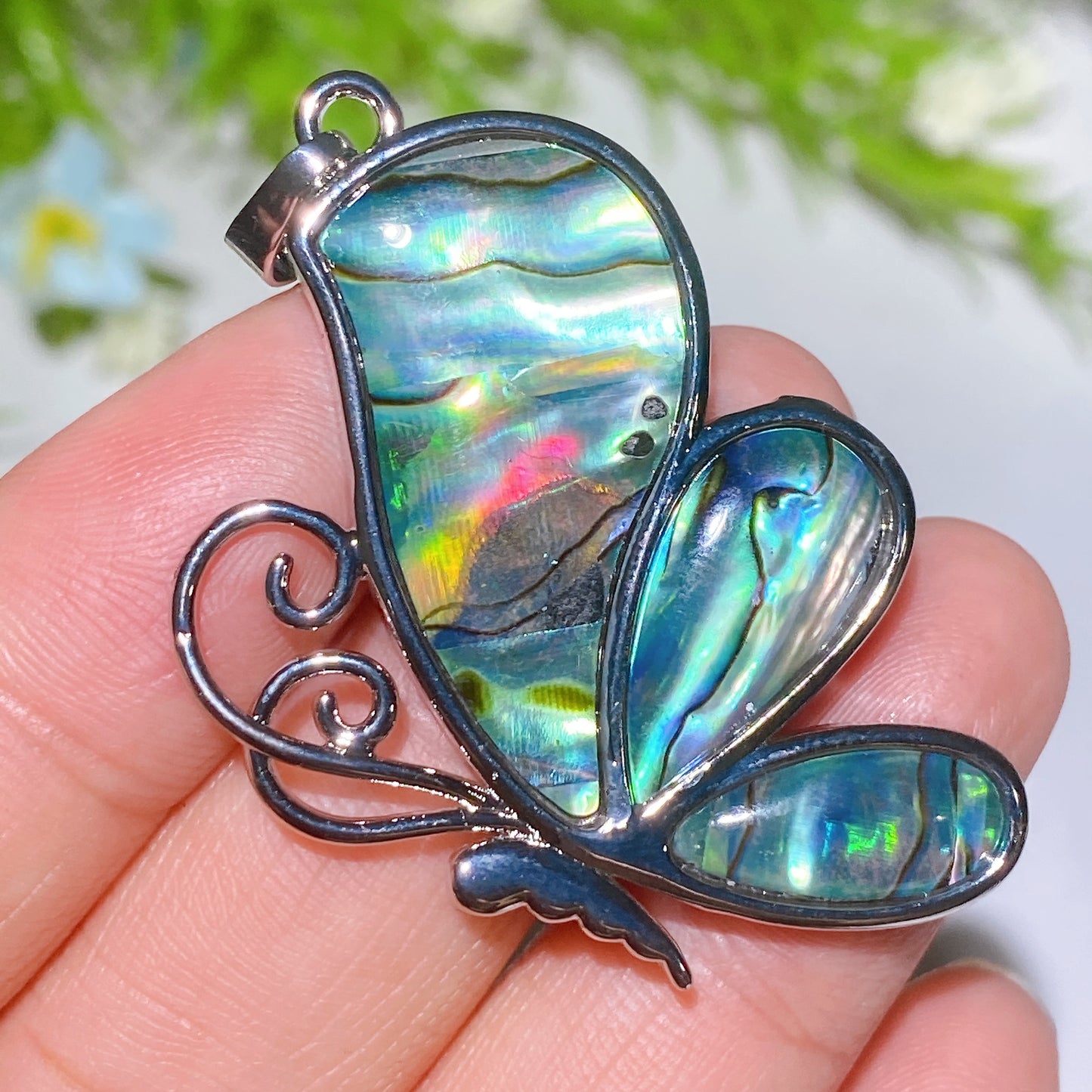 1.2"-2.0" Shell Pendant Crystal Hg Bulk Wholesale