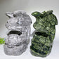 21cm Large Picasso Stone Serpentine Dragon Carving Crystal Healing Bulk Wholesale