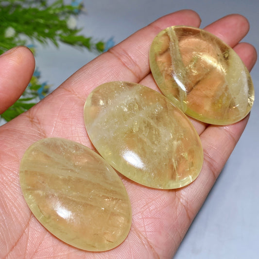 1.8"-2.0" Citrine Palm Crystal Healing Bulk Wholesale