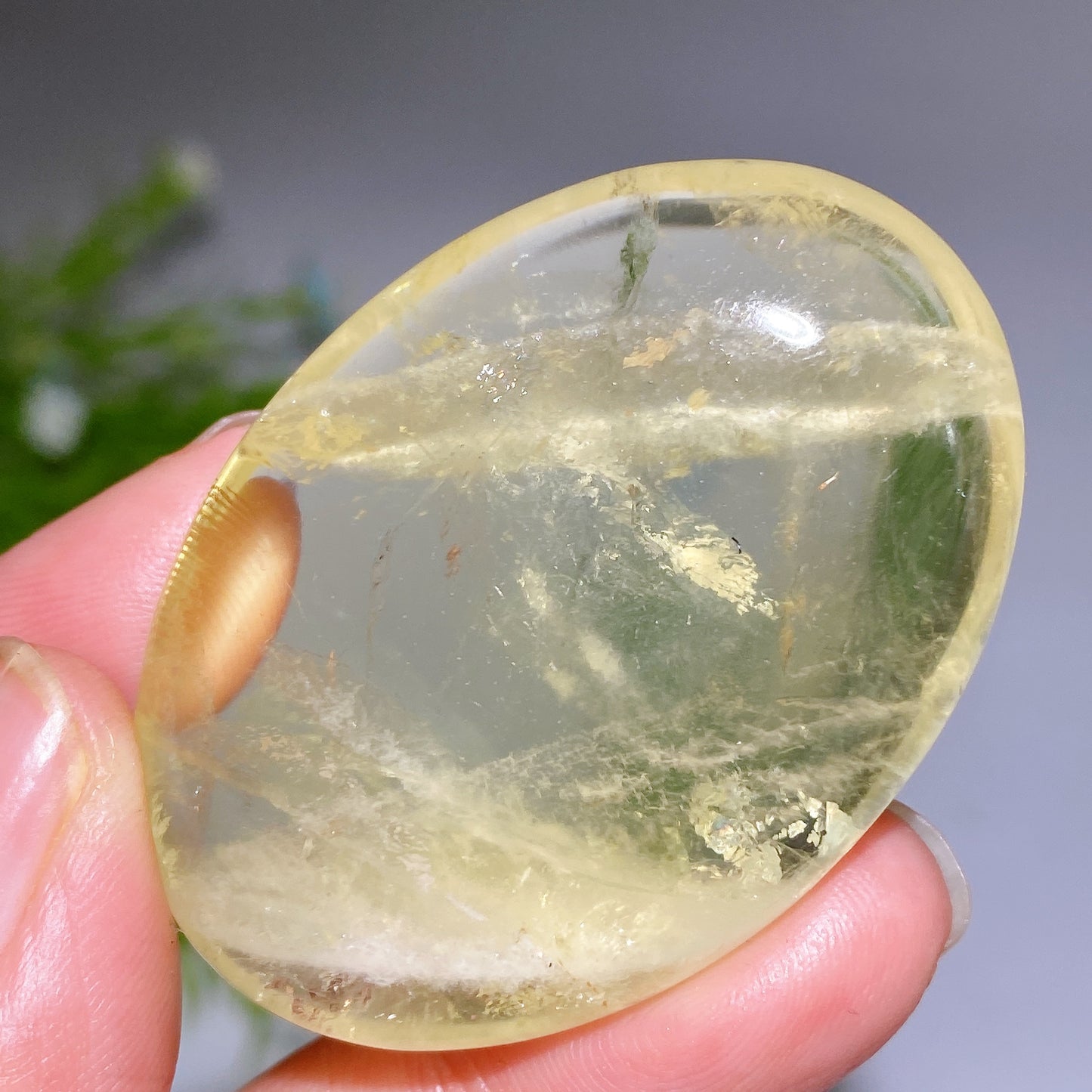 1.8"-2.0" Citrine Palm Crystal Healing Bulk Wholesale