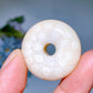 32mm Coral Jade Donut Pendant Crystal Healing Bulk Wholesale
