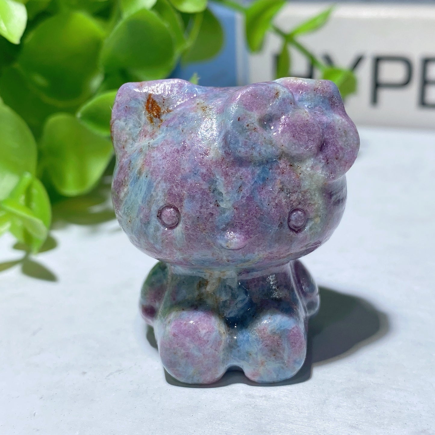 1.5" Mixed Crystal Hello Kitty Carvings Bulk Wholesale