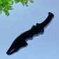 5.5"-5.8" Black Obsidian Knife Dagger Carvings Bulk Wholesale