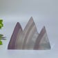 3.2" Mixed Crystal Mountain Shape Carvings Bulk Wholesale