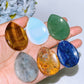 1.8" Crystal Water-drop Shape Worry Stone Crystal Healing Bulk Wholesale