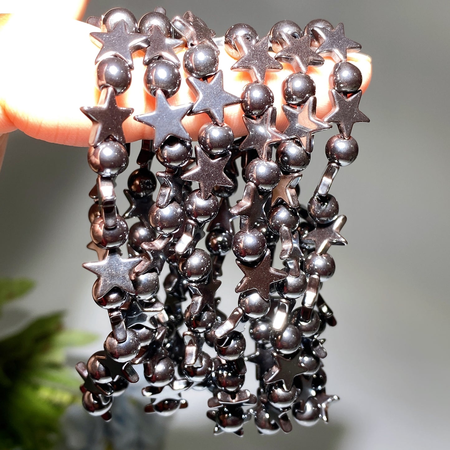 Hematite Stars Bracelet Crystal Healing Bulk Wholesale