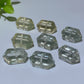 18mm Drilled Citirne Green Quartz DT Point Pendant Bulk Wholesale