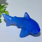 3.1" Blue Opalite Shark Carvings Bulk Wholesale