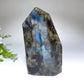 14.5cm Unique Labradorite Mermaid Carving Free Form Crystal Healing Bulk Wholesale