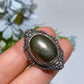 Copper Silver Plated Pyrite Ring Crystal Healing Bulk Wholesale