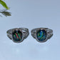Abalone Shell Ring Crystal Healing Bulk Wholesale