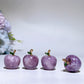 20mm Crystal Apple Fruit Pendant Crystal Healing Bulk Wholesale