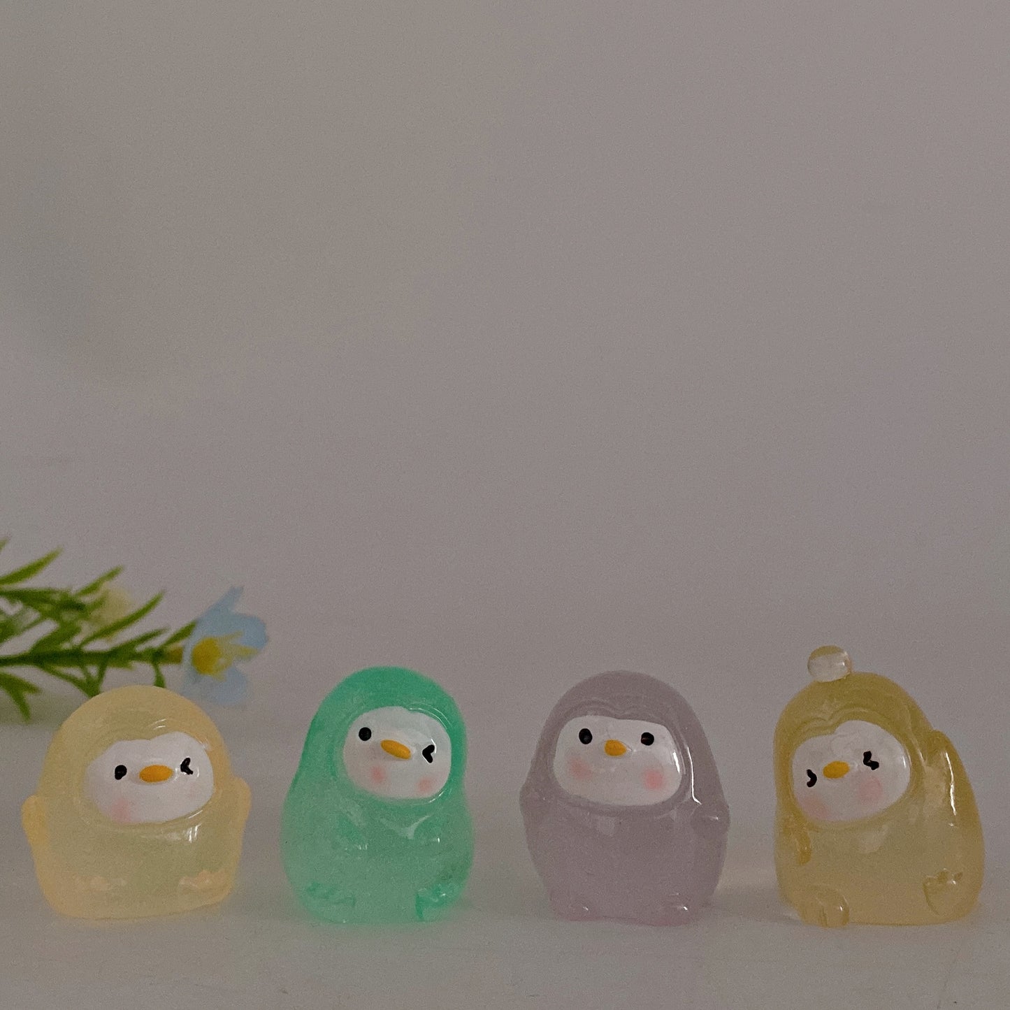 1.1" Luminous Penguin Carving Crystal Healing Bulk Wholesale