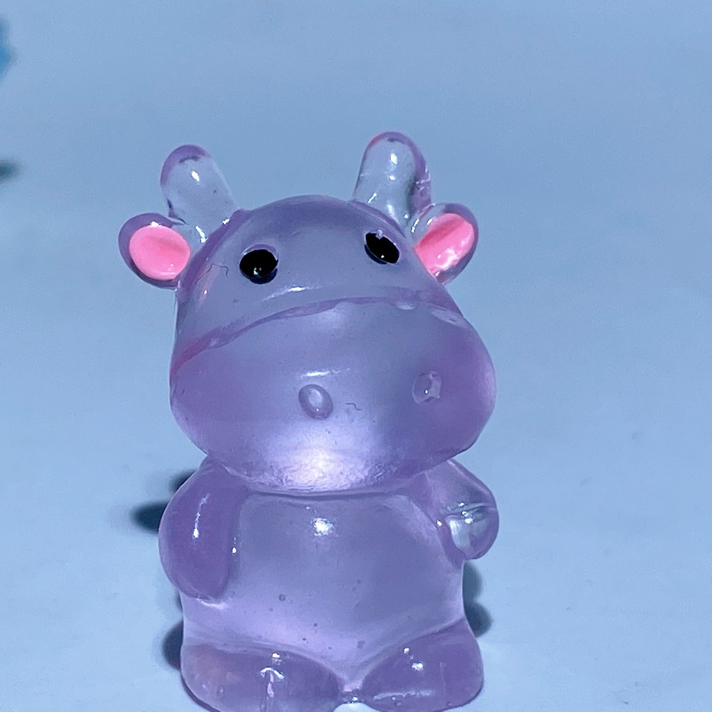 1.1" Luminous Cow Carving Crystal Healing Bulk Wholesale