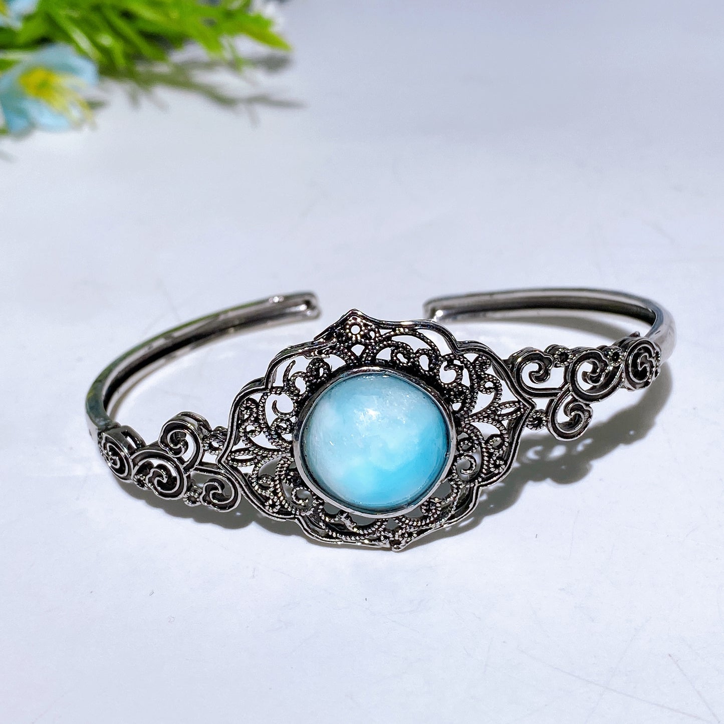 Hemimorphite Bangle Crystal Healing Bulk Wholesale