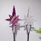 5.5" Fluorite Clear Quartz Polaris Carvings with Stand Bulk Wholesale