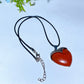 Crystal Heart Necklace Crystal Healing Bulk Wholesale
