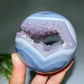Unique Agate Grow with Amethyst Geode Crystal Healing Bulk Wholesale