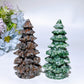 3.7" Crystal Christmas Tree Carving Crystal Healing Bulk Wholesale
