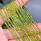 2mm Adjustable Cube Faceted Peridot Bracelet Crystal Healing Bulk Wholesale