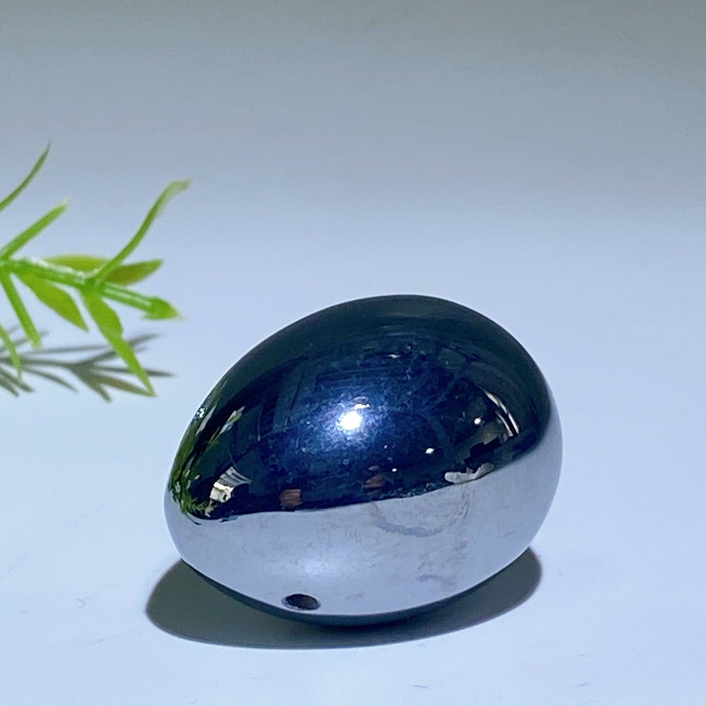 1 pc Drilled Terahertz for Pendant DIY Crystal Healing Bulk Wholesale