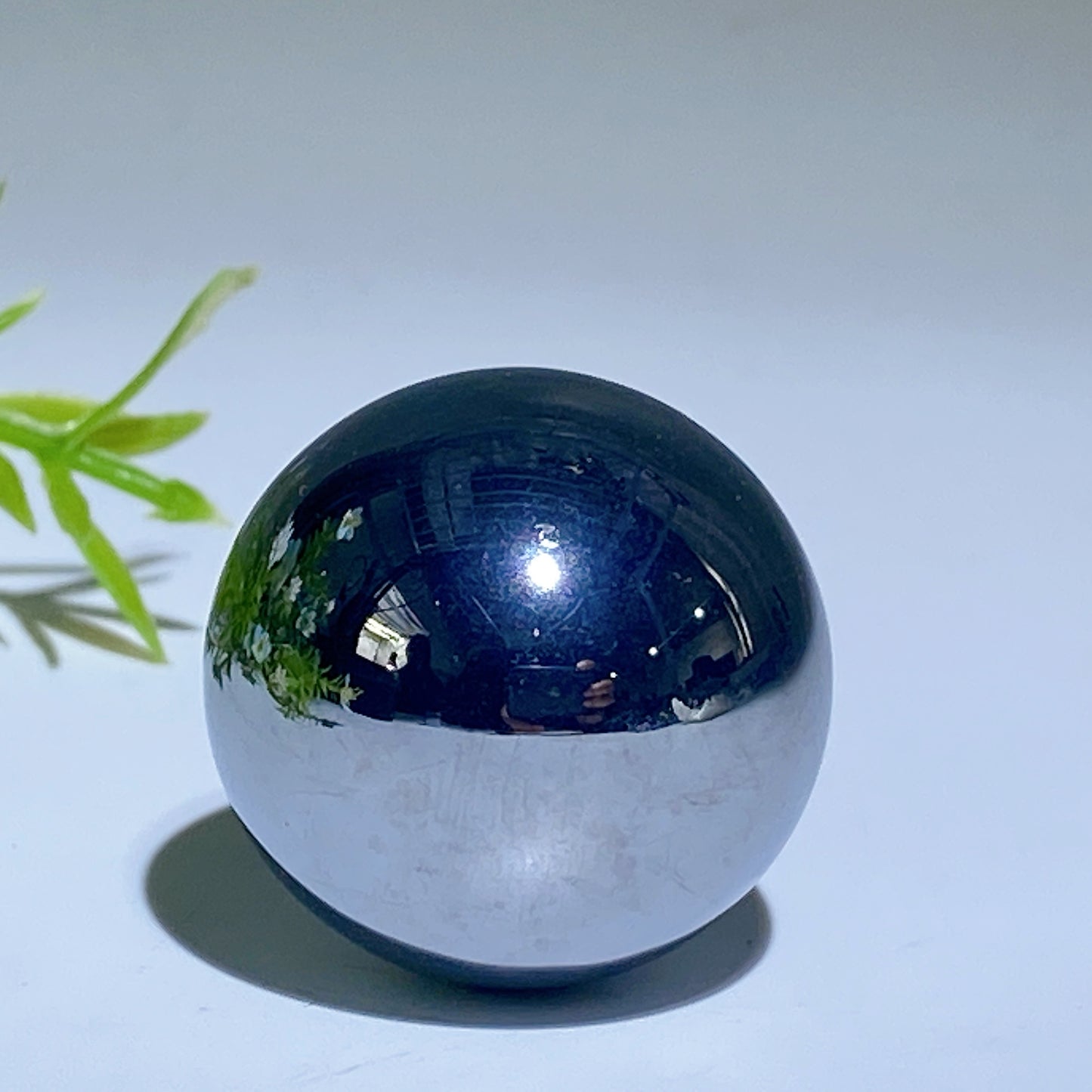 1 pc Drilled Terahertz for Pendant DIY Crystal Healing Bulk Wholesale