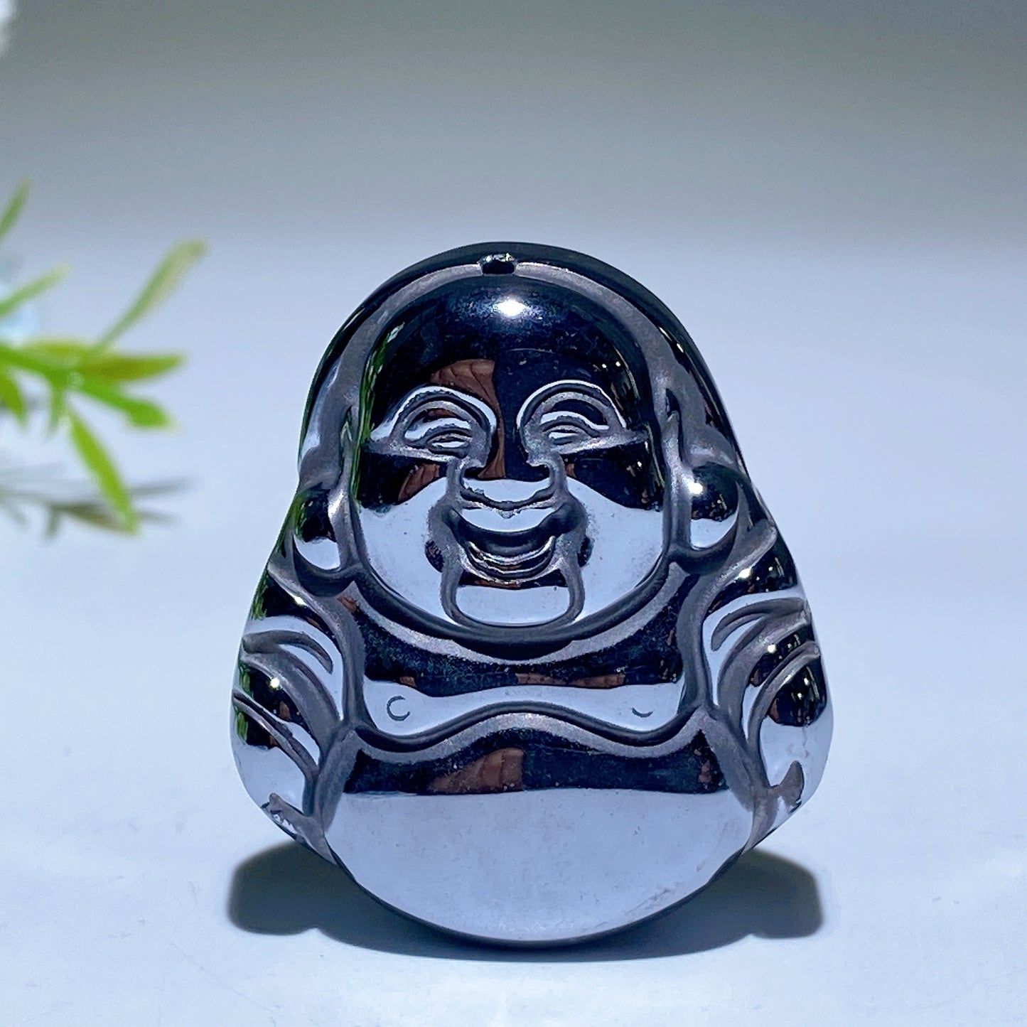 1 pc Drilled Terahertz for Pendant DIY Crystal Healing Bulk Wholesale