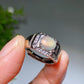 White Cooper Crystal Men Ring Crystal Healing Bulk Wholesale