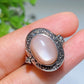 White Cooper Crystal Poison Ring Crystal Healing Bulk Wholesale