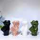 3.1" Crystal Finger Heart Carving Crystal Healing Bulk Wholesale